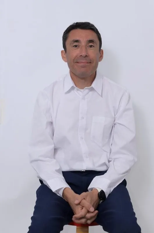 Retrato de Mauricio Meza.